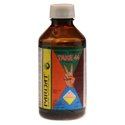 <b>TAKE 44</b> <br> (Profenofos 40% + Cypermethrin 4% EC)