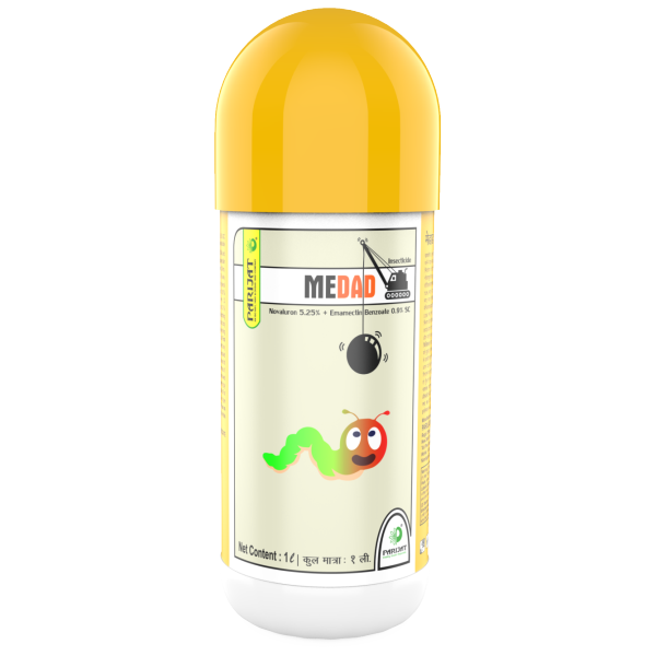 MEDAD Novaluron 5 25 Emamectin Benzoate 0 9 SC PARIJAT medad-novaluron-5-25-emamectin-benzoate-0-9-sc-parijat