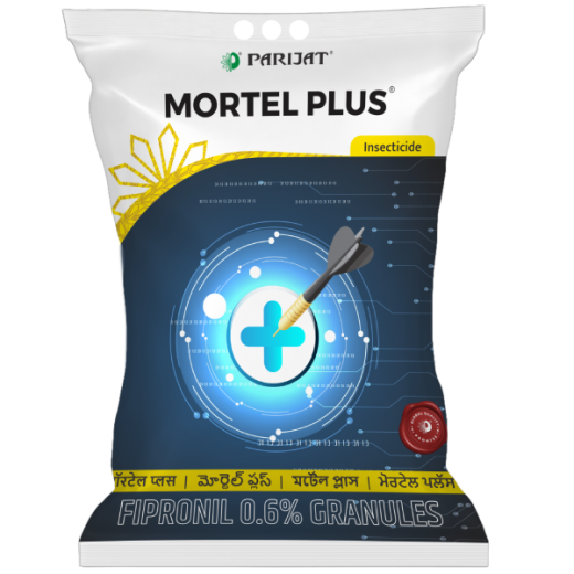 <b>MORTEL PLUS</b> <br> <span style="font-size:50%;">(Fipronil 0.6% GR)</span>