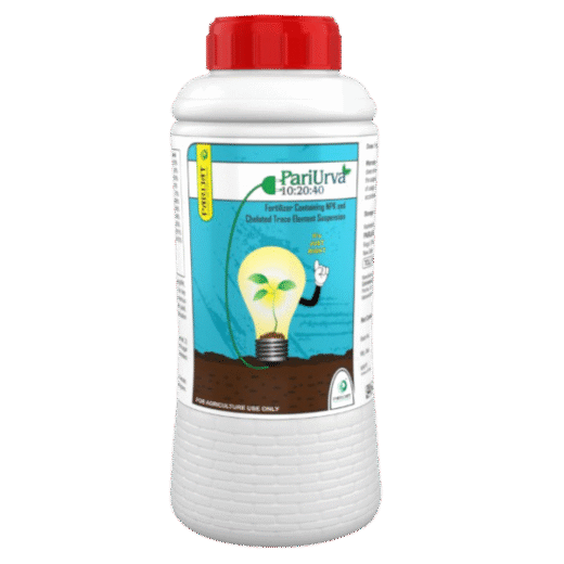 <b>PARIURVA</b> <br> (Fertilizer Containing NPK & Chelated Trace Element Suspension)